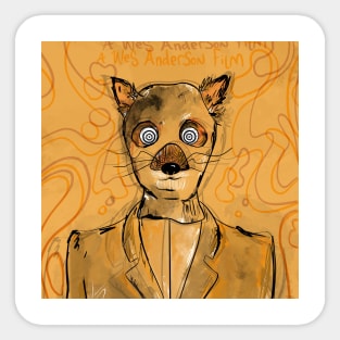 FANTASTIC MR FOX Sticker